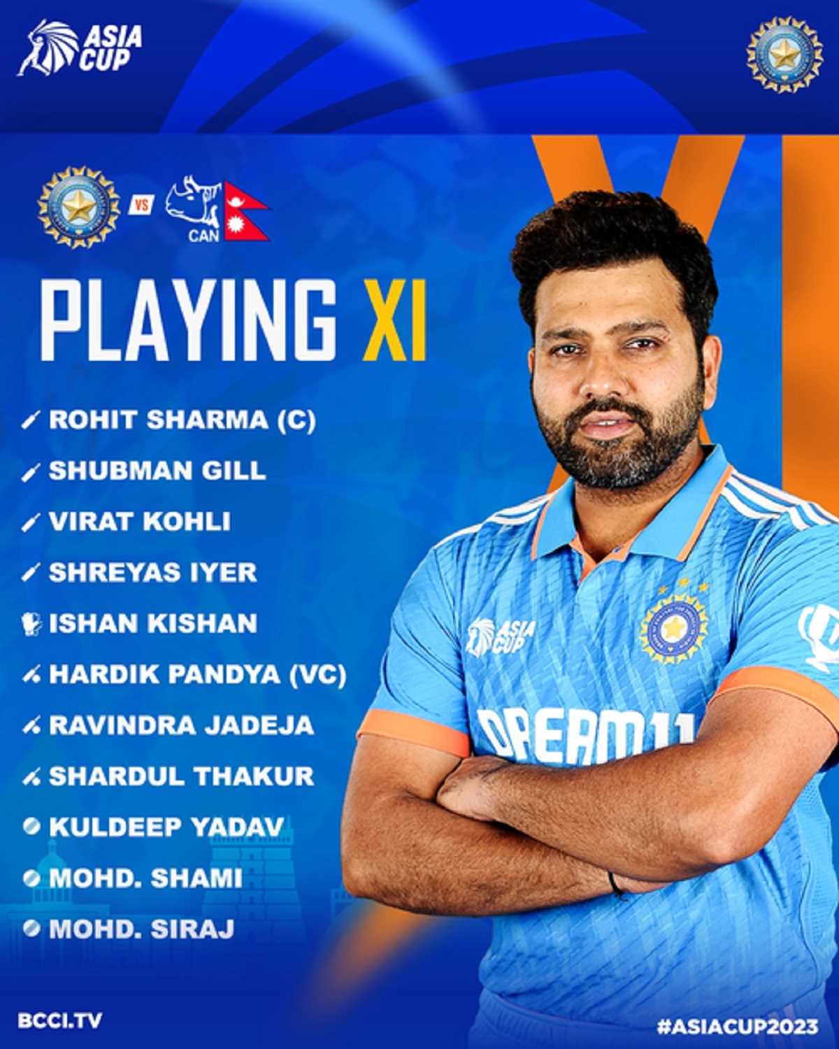 एशिया कप : भारत ने जीता टॉस, बुमराह की जगह शमी को मिली प्लेइंग-11 में एंट्री